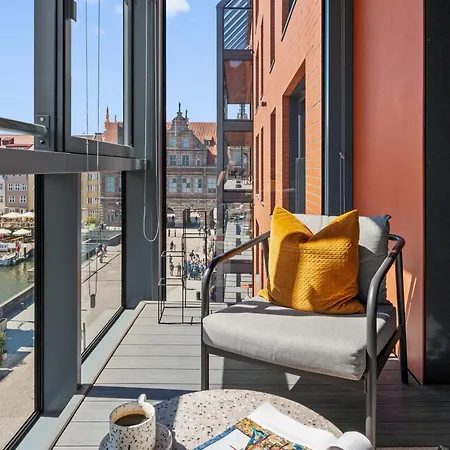 Apartament Deo Plaza Riverside & Radisson By Downtown Gdańsk